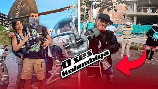 KOLOMBİYA VLOG  Kız Arkadaşımla Helikoptere Bindik  O Ses Kolombiya Yaptım