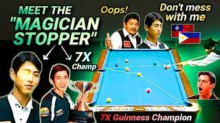 EFREN REYES messed with the WRONG GUY  Taiwans 7X Guinness Champion