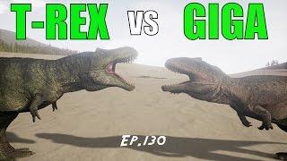 The Isle T-REX vs GIGANOTOSAURUS {Ep.130}