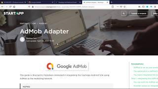 startapp  with  AdMob Implementation