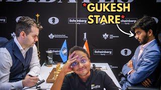 The intense clash of leaders  Nepo vs Gukesh  FIDE Candidates 2024