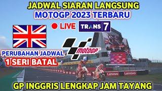 Jadwal MotoGP 2023 terbaru - Calender MotoGP 2023  Jadwal Lengkap MotoGP 2023 Live Trans7 - Motogp