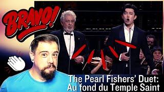 The Pearl Fishers’ Duet Au fond du Temple Saint - Placido Domingo & Dimash Qudaibergen │ REACTION