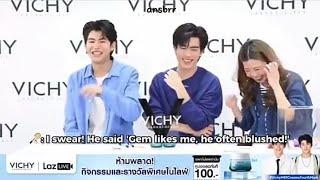 ENG SUB Mark Fourth Satang Gemini get jealous I think Gemini likes Fourth for real