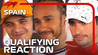 Drivers Post-Qualifying Reaction  2024 Spanish Grand Prix