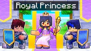 Playing As A ROYAL PRINCESS In Minecraft