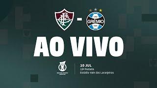 AO VIVO - FLUMINENSE X GRÊMIO  BRASILEIRÃO SUB-20  13ª RODADA