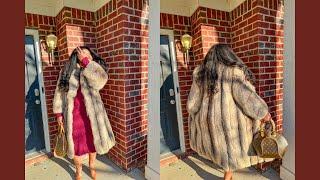 Crystal Fox Fur Coat Reveal