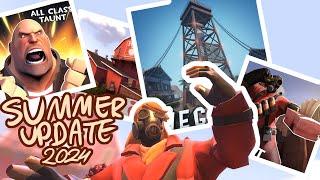 Experiencing Summer Update in 2024 TF2 Casual