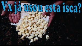 A melhor isca .pega todos tipo de peixes.Um kg por 150$.Dura ate 2 anos.A isca dos gigantes