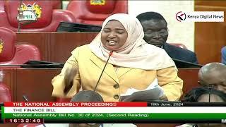 Shetani ashindwe MP Mishi Mboko Demolishes Rutos Finance Bill as she rejects it