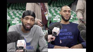 Dallas Mavericks Interviews Shootaround Before NBA Finals Game 1 Derrick Jones Jr. Daniel Gafford