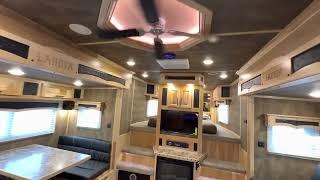 NEW 17’ Living Quarters Double Slide-Out Lakota Bighorn Horse Trailer