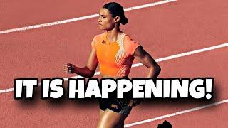 Sydney McLaughlin Levrone in 200400m Special Races  Brussels Diamond League 2024