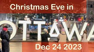 Christmas Eve in Ottawa 2023