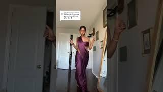 Natasha Thasan - Sari dress