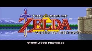 The Legend of Zelda - A Link To The Past - Select Screen