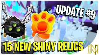 ALL NEW 15 SHINY RELICS #UPDATE 9 - Pet Simulator 99