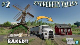 FS22  EVERGREEN VALLEY  Ep2  DISASTER MAGNET  Farming Simulator 22 PS5 Let’s Play.