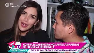 Korina Rivadeneira y Mario Hart presentaron su nueva casa