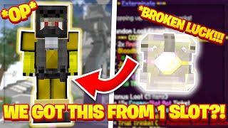 WE PULL THIS FROM 1 REGULAR SLOT *BROKEN LUCK*  CosmicPVP Factions #5