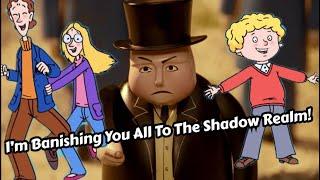 The Fat Controller banishes Horrid Henry’s Parents & Perfect Peter to the Shadow Realm