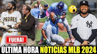 VLADDY JR a los YANKEES? DOMINICANO GOLPEADO en la CARA a 100 MPH TATIS JR FUERA por MUCHO TIEMPO