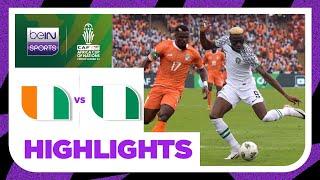 Ivory Coast v Nigeria  AFCON 2023  Match Highlights