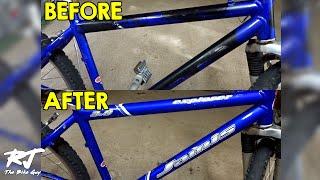 How To Remove Spray Paint From A Bike Frame