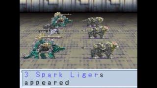 Zoids Saga Legend Of Arcadia vsing Spark ligers and Snipe master FB Half battle