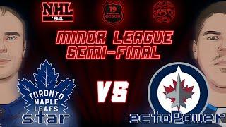 NST. NHL 94 ONLINE. SEASON 19. Gagarin Cup Playoffs. 12 finals. star TOR vs. ectoPower WPG