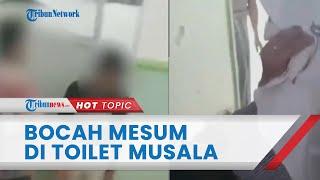 Detik-detik Pasangan Bocah Mesum di Toilet Musala di Pekalongan Digerebek Warga Sampai Naik ke Atap