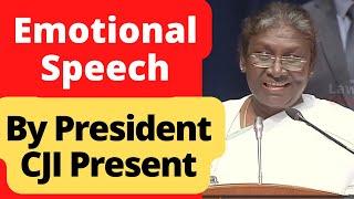 Heart-Touching Speech by President at Supreme Court Constitutional Day #president#Constitution #Law