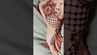 Feet mehndi design for Eid