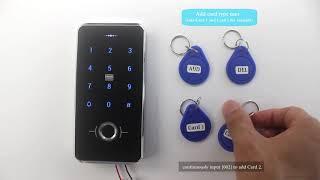 Waterproof Fingerprint RFID Access Control