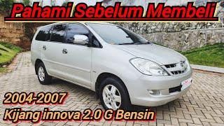 Mengenal Lebih jauh innova bensin Bekas Tua 2005  Review sebelum membeli detail Atmajaya Motor