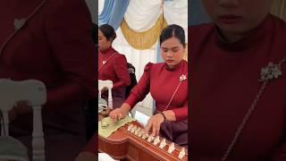 Beautiful Girls Play Khmer Music very well