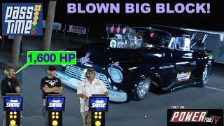 PASS TIME - DRAG RACING GAME SHOW - MONSTER POWER AND MORE AT AREA 51 DRAGWAY NM