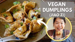 Perfect Texture Vegan Dumpling with great chew QQ - Jiao Zi