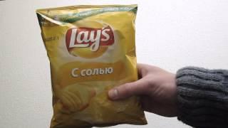 Обзор чипсов Lays C солью