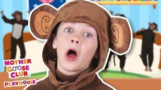 Five Little Monkeys  Mother Goose Club Playhouse Songs & Nursery Rhymes