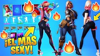 LAS SKINS MAS SEXYS DE FORTNITE CON EL BAILE *CORAZÓN FIEL*  Fortnite Thicc Season 14  +13