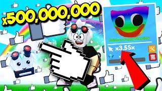 х500000000 ЗА 1 КЛИК САМЫЙ ЧИТЕРСКИЙ СИМУЛЯТОР КЛИКА ROBLOX Ultra Clickers