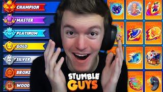 NEW RANKED MODE AND *ABILITIES* UPDATE IN STUMBLE GUYS 0.75 BETA