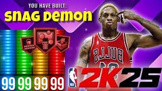 I MADE THE MOST INSANE DENNIS RODMAN BUILD ON 2K25