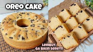 OREO CAKE 4 TELUR EKONOMIS PAKE METODE ALL IN ONE HASILNYA LEMBUT DAN GA BIKIN SERET