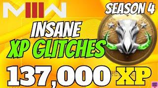 INSANE MW3 XP GLITCH SEASON 4 FAST RANK XPWEAPON XPBATTLE PASS XP MW3 GLITCH WARZONE GLITCH