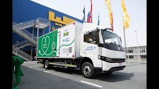 Al-Futtaim IKEA paves the way for sustainable deliveries in the UAE with first electric truck