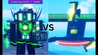 Upgraded titan tesla man VS Gravitron UFO BOX