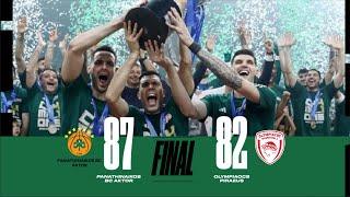 Panathinaikos - Olympiacos 87-82  Basket League Finals Game 5  Full Highlights  14.06.2024